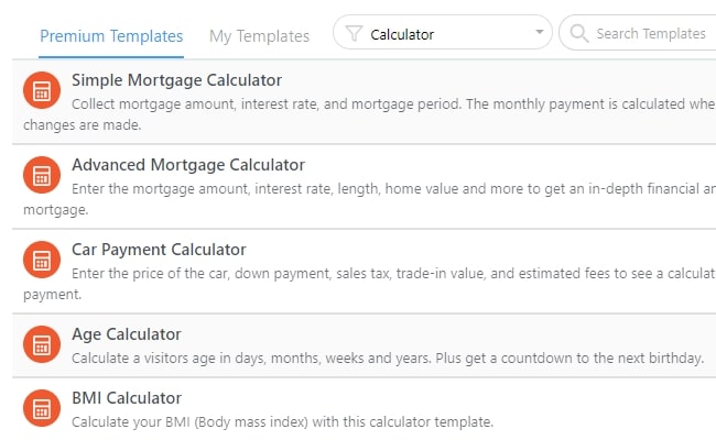 How to Create a Calculator in WordPress Website - WordPress calculator templates
