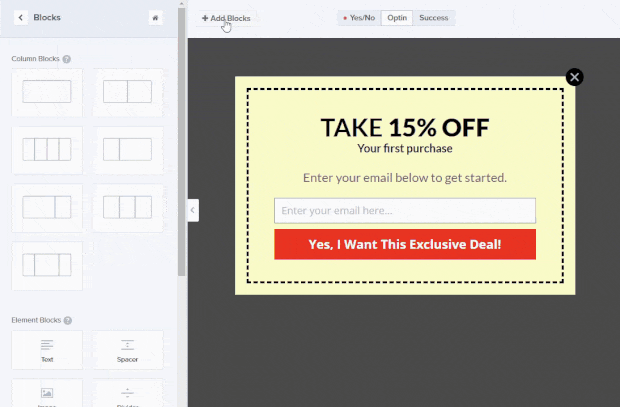 coupon customise campaign
